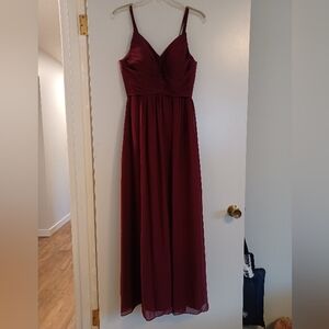 Azazie Wine Dress